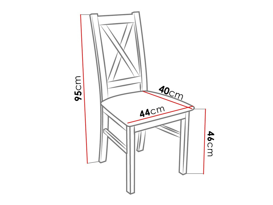 Chaise Sparks 117 (Faux cuir Doux 018)