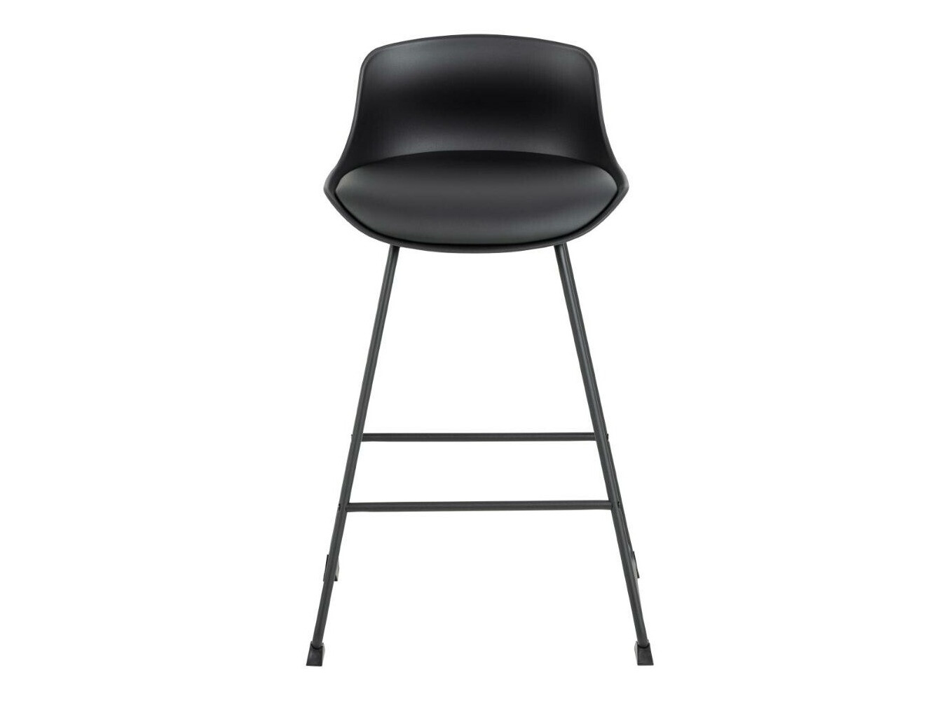Chaise de bar mi-hauteur Norsica 865 (Noir)