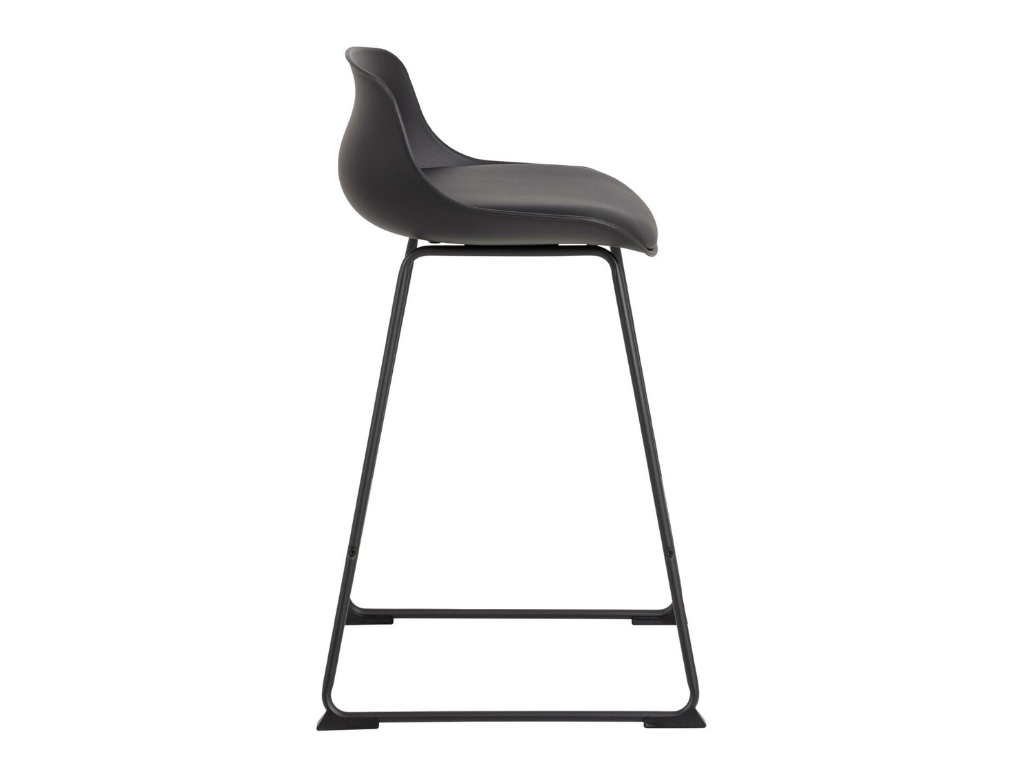Chaise de bar mi-hauteur Norsica 865 (Noir)