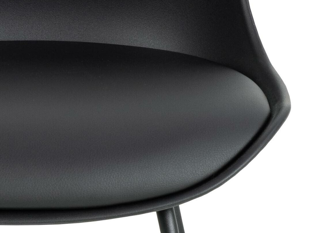 Chaise de bar mi-hauteur Norsica 865 (Noir)