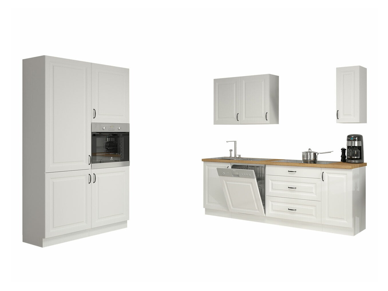 Cuisine complète modulaire Retro White 149