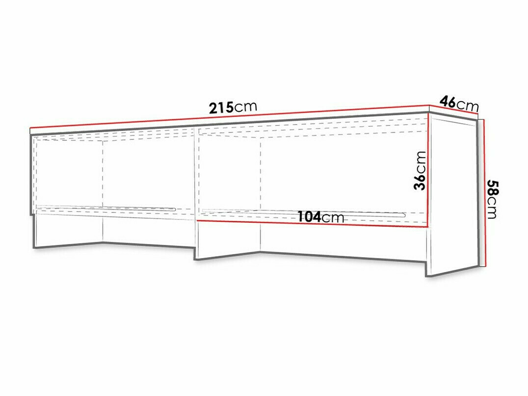 Buffet Concept Pro Lenart (Blanc)