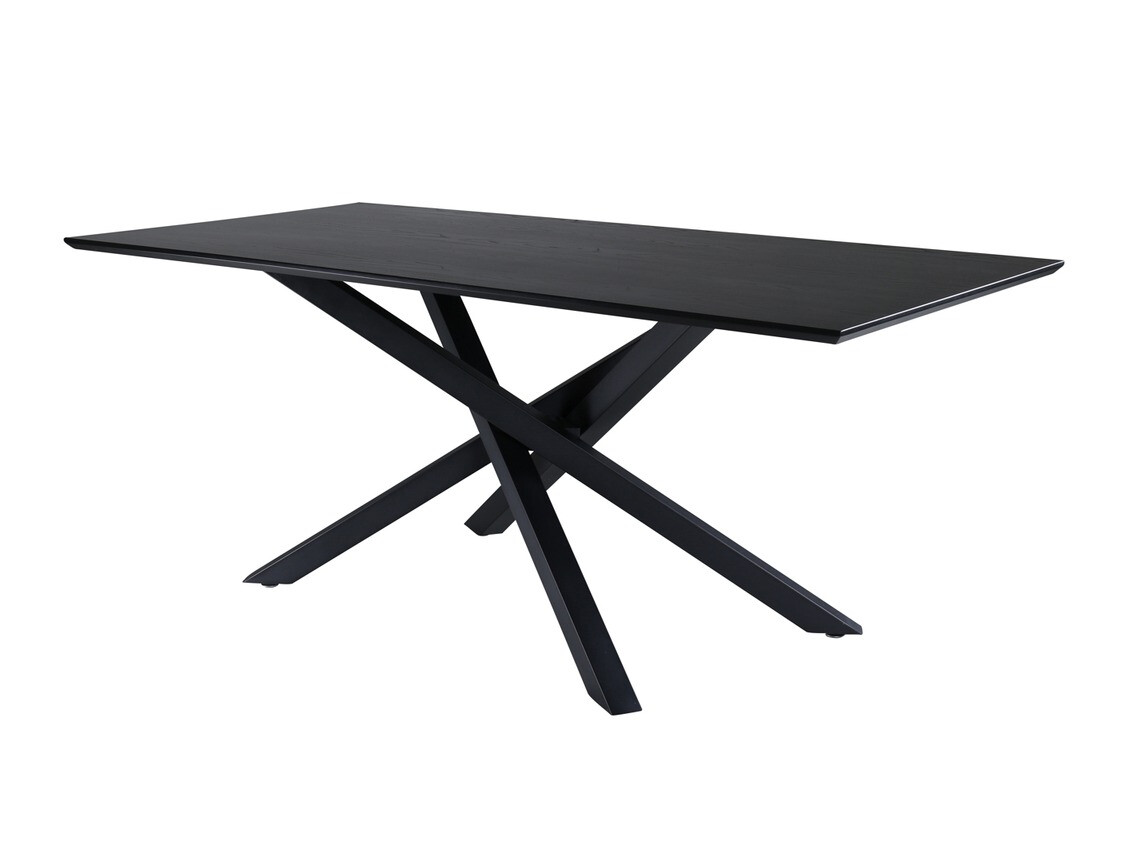 Salle à manger complète Dallas 2693 (Crème + Noir)