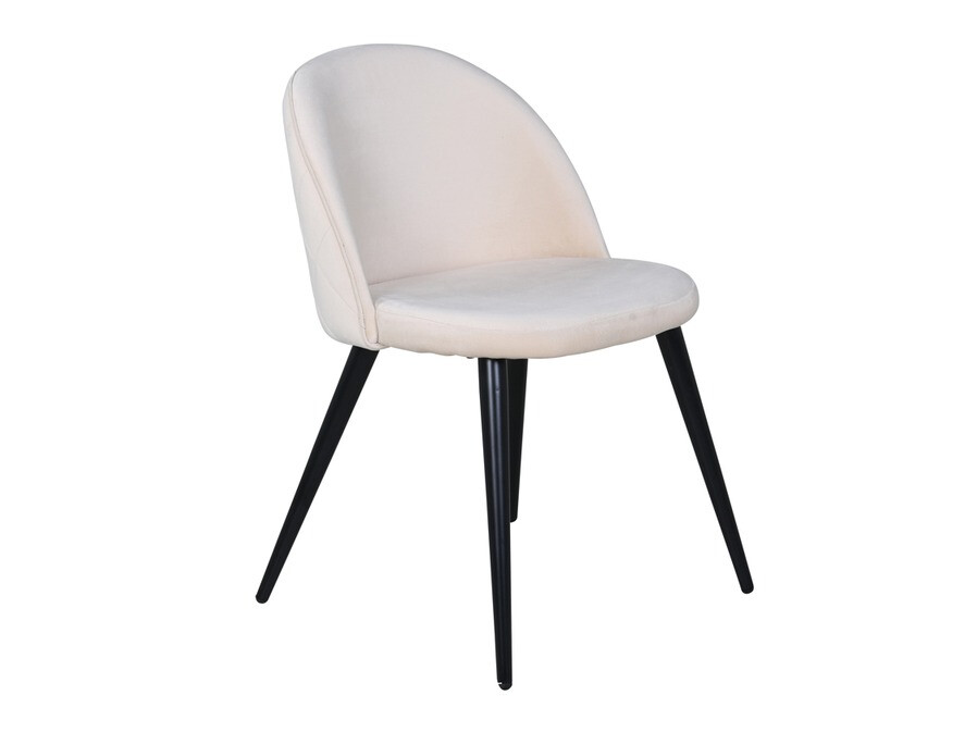 Salle à manger complète Dallas 2693 (Crème + Noir)