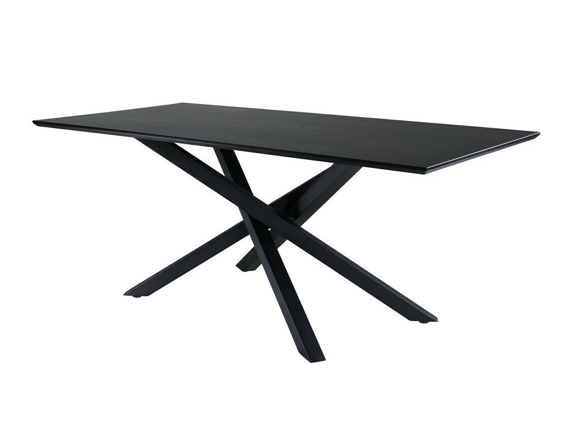 Salle à manger complète Dallas 2693 (Gris + Noir)
