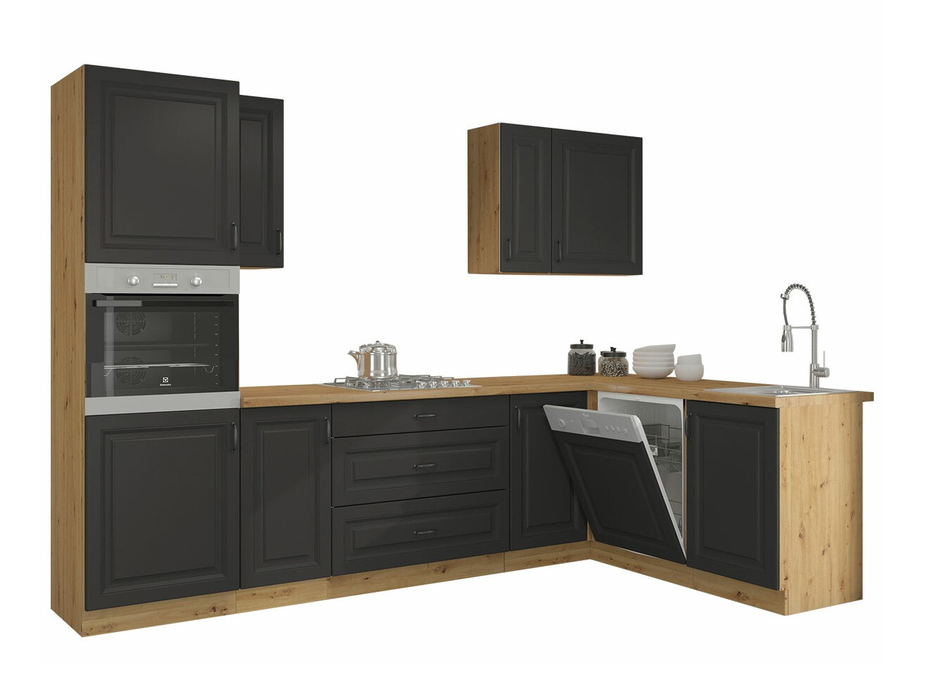 Cuisine complète modulaire Retro Grey 148