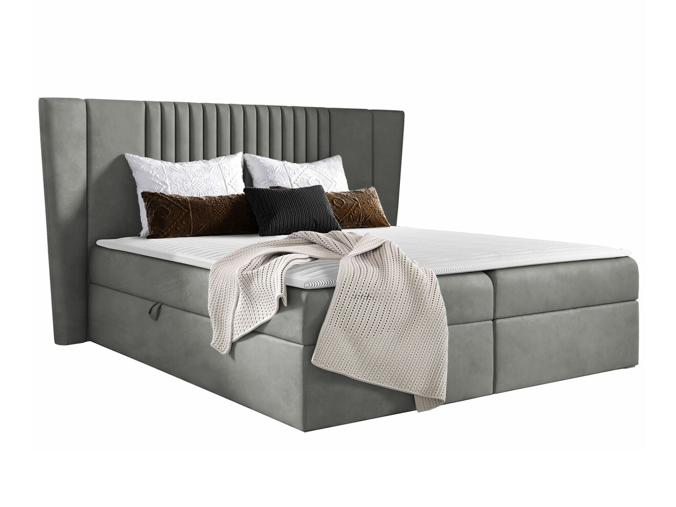 Lit boxspring Baltimore 184 (Magic Velvet 2217)