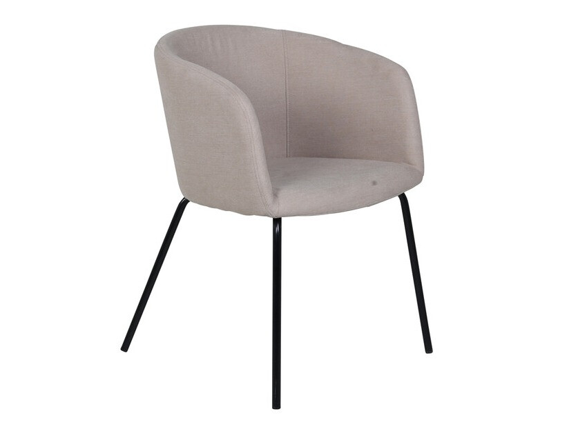 Salle à manger complète Dallas 2739 (Beige + Noir)