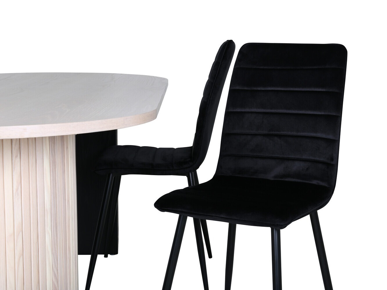 Salle à manger complète Dallas 2762 (Noir)