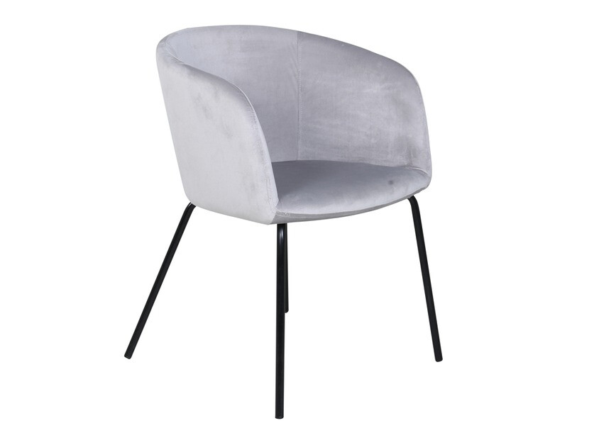 Salle à manger complète Dallas 2767 (Gris + Noir)