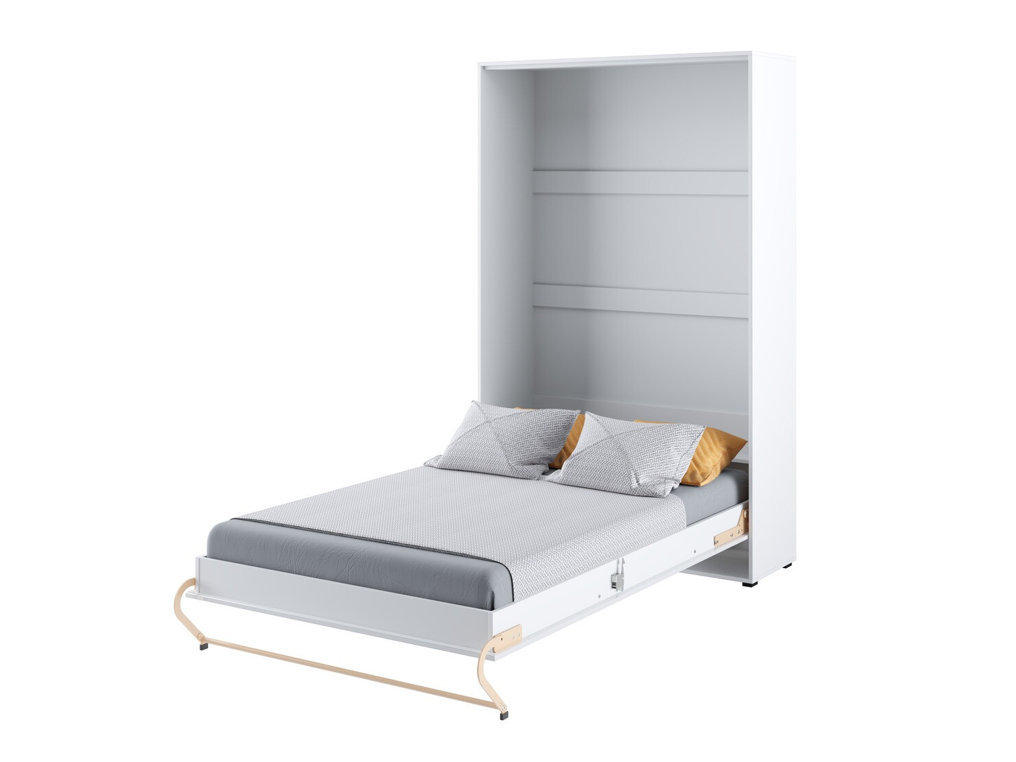 Ensemble de meubles Concept Pro Lenart XI (Blanc brillant + Blanc)