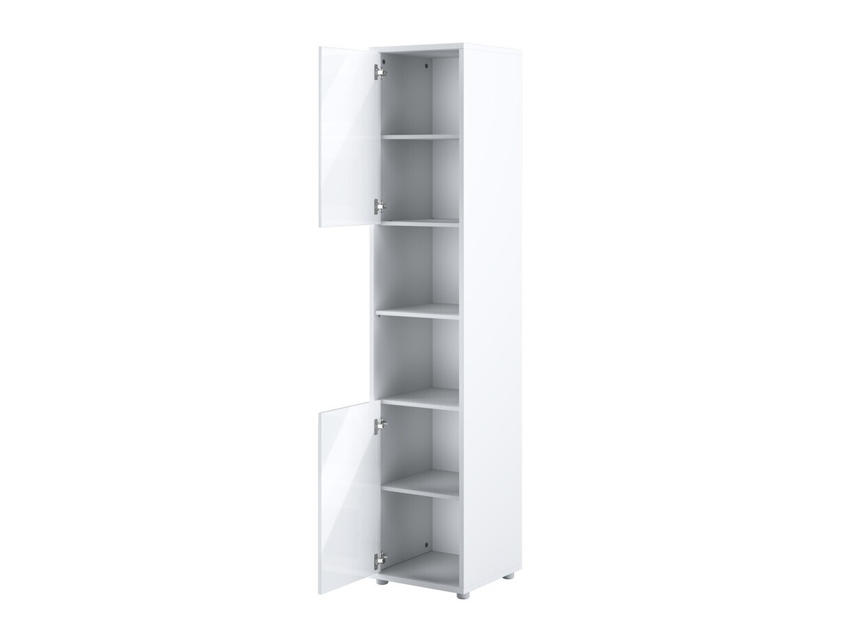 Ensemble de meubles Concept Pro Lenart XI (Blanc brillant + Blanc)