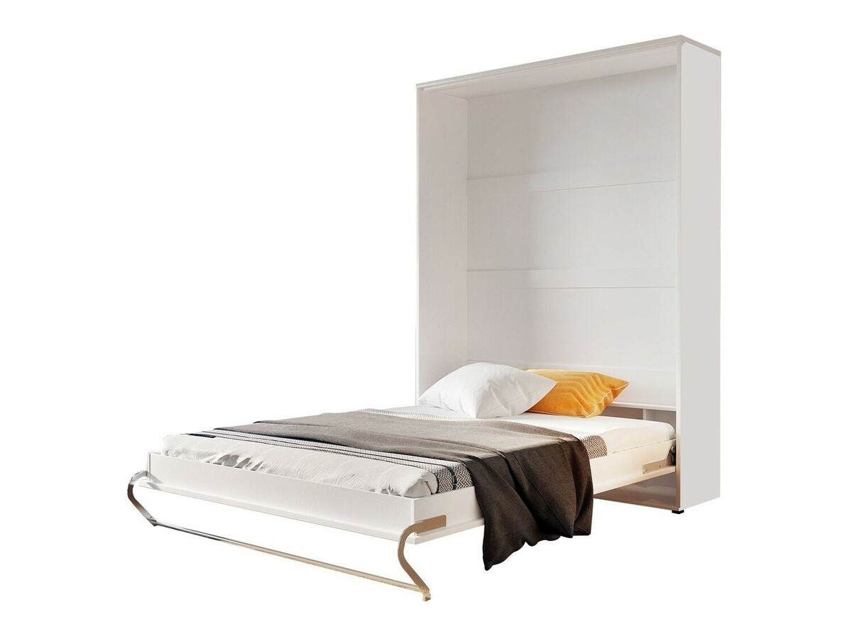 Ensemble de meubles Concept Pro Lenart XI (Blanc brillant + Blanc)