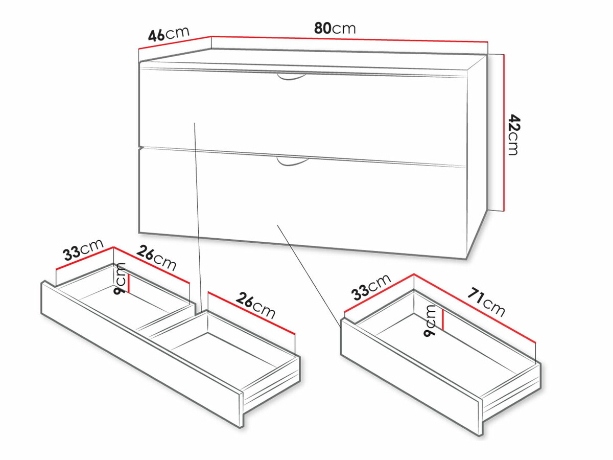 Armoire de salle de bains murale pour lavabo Matrix (Blanc)