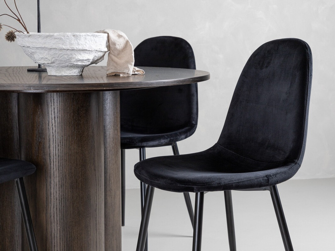 Salle à manger complète Dallas 3750 (Noir)
