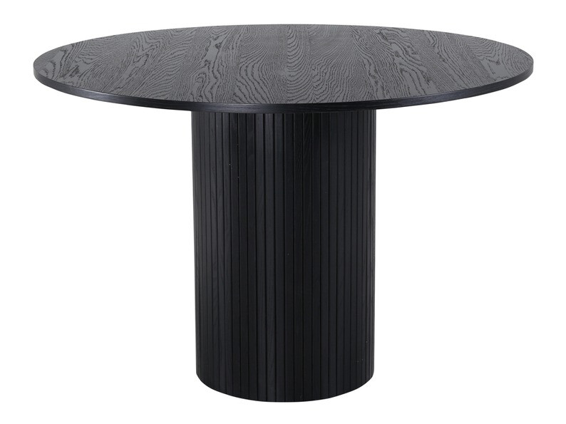Salle à manger complète Dallas 3084 (Gris + Noir)