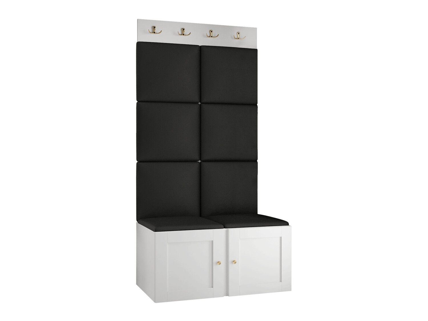 Meuble d'entrée Hartford 375 (Faux cuir Soft 011)