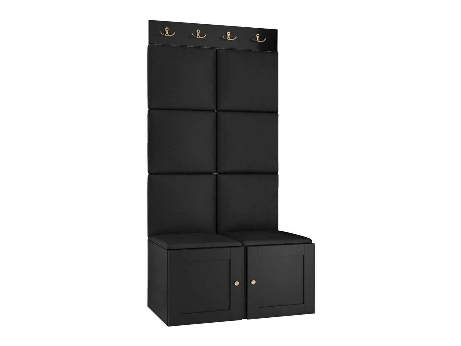 Meuble d'entrée Hartford 375 (Faux cuir Soft 011)