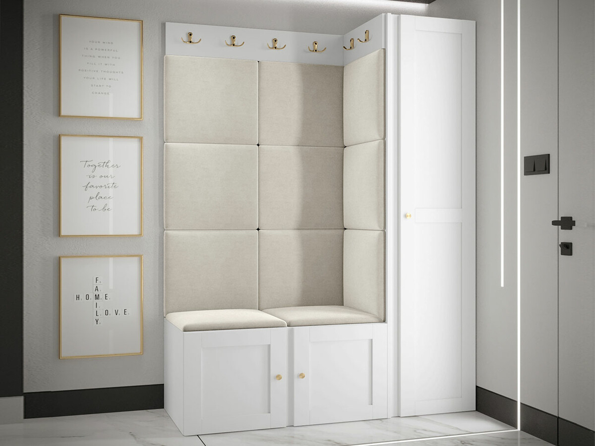 Meuble d'entrée Hartford 377 (Blanc)