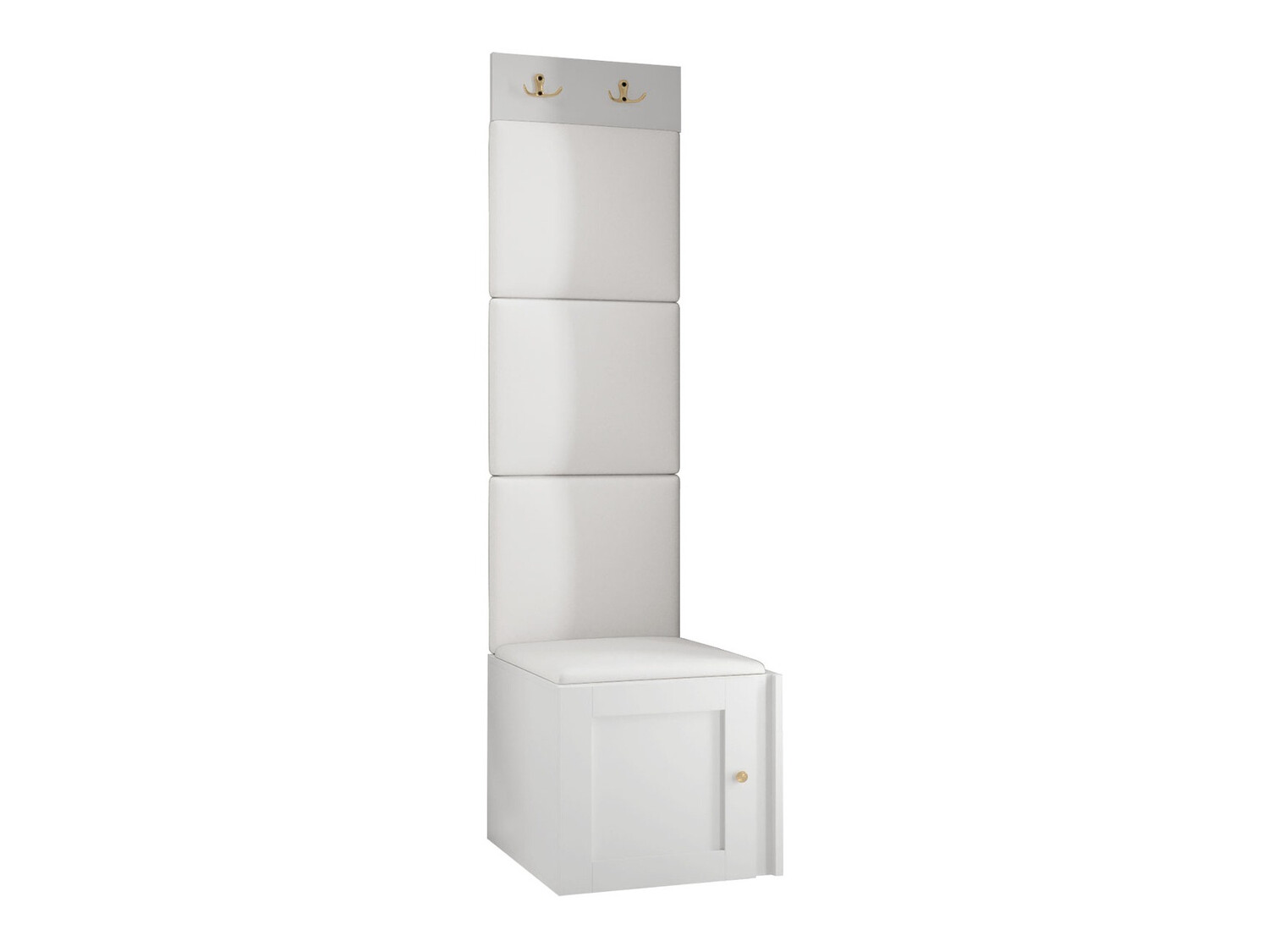 Meuble d'entrée Hartford 378 (Faux cuir Soft 017)