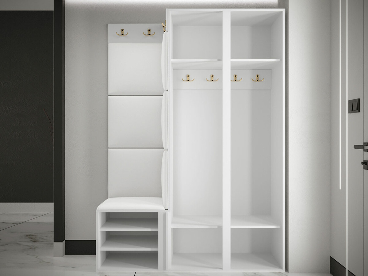 Meuble d'entrée Hartford 379 (Faux cuir Soft 011)