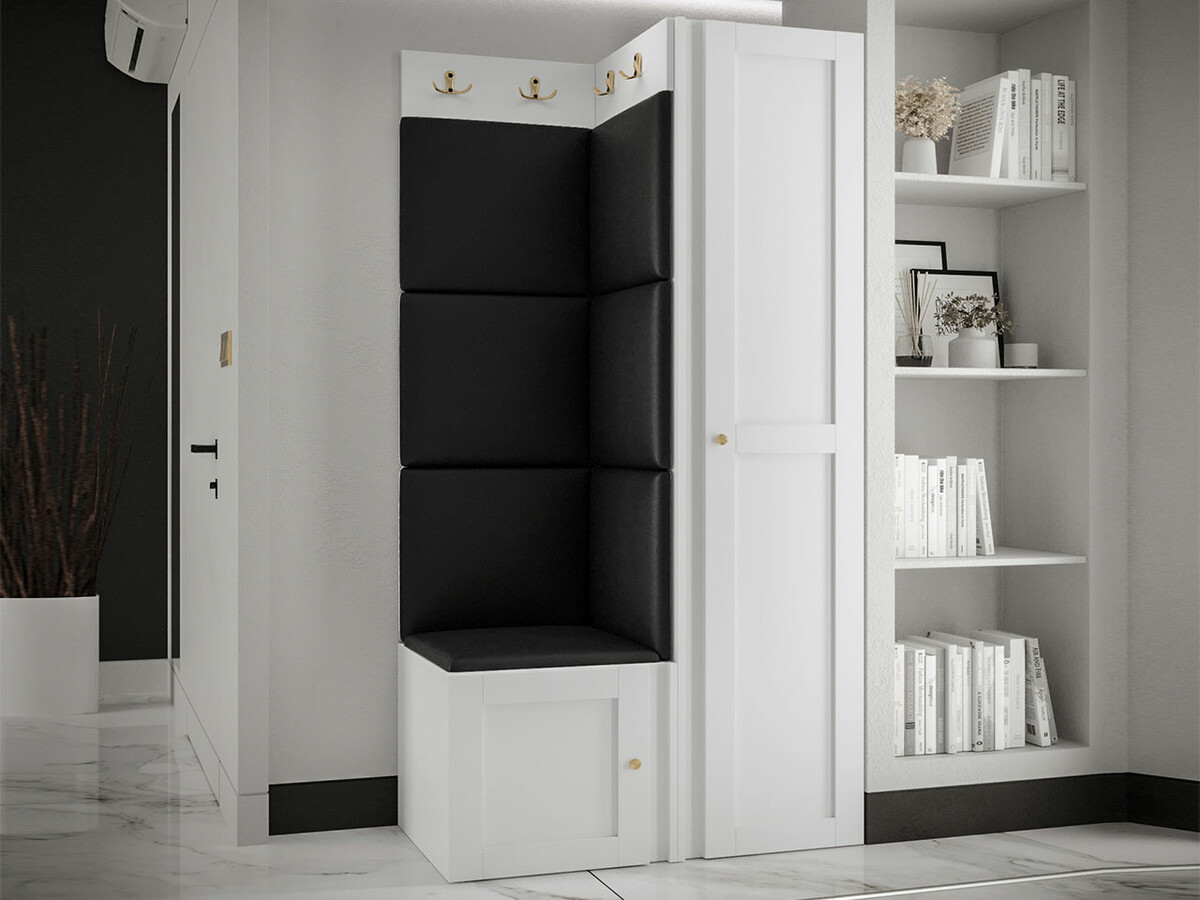 Meuble d'entrée Hartford 381 (Faux cuir Soft 011)