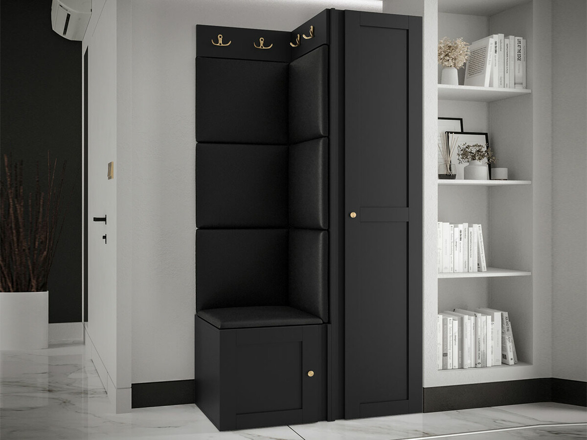 Meuble d'entrée Hartford 381 (Faux cuir Soft 011)