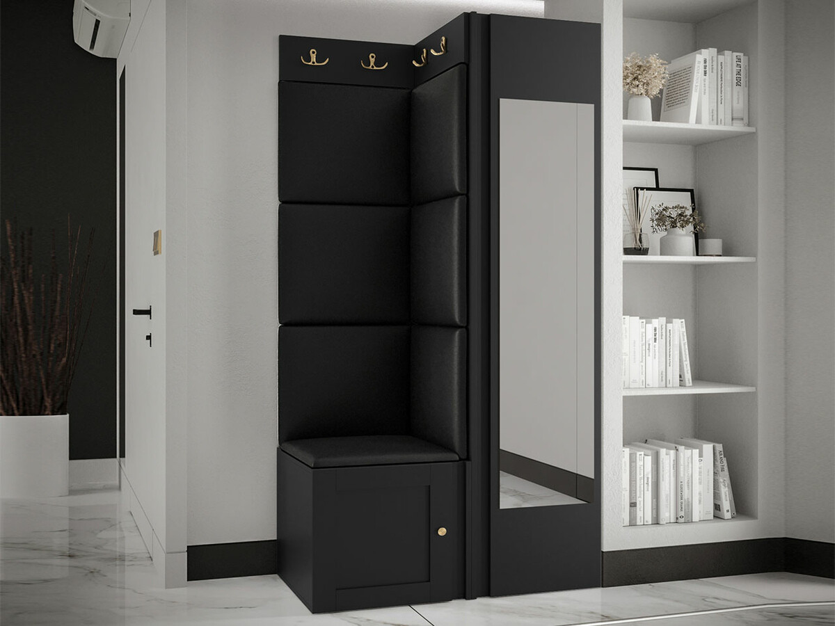 Meuble d'entrée Hartford 382 (Faux cuir Soft 011)