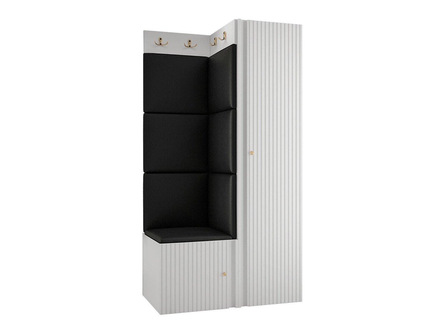 Ensemble de meubles d’entrée Hartford 390 (Faux cuir Soft 011)