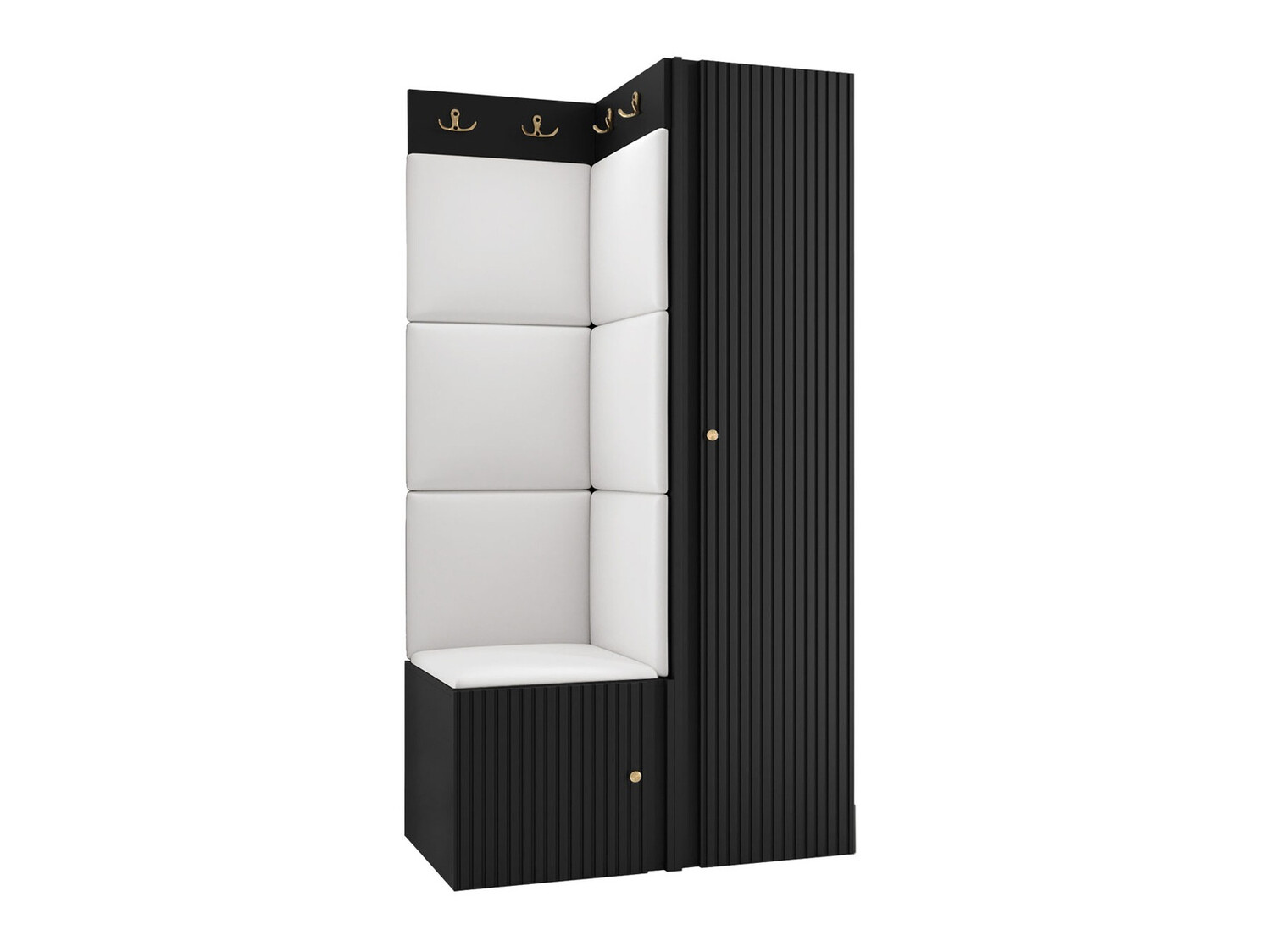 Ensemble de meubles d’entrée Hartford 390 (Faux cuir Soft 017)