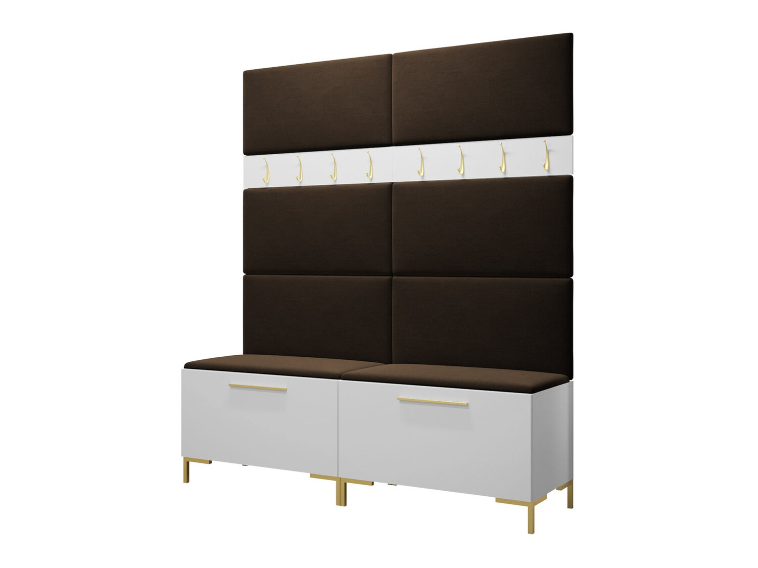 Meuble d'entrée Nomal II (Blanc)