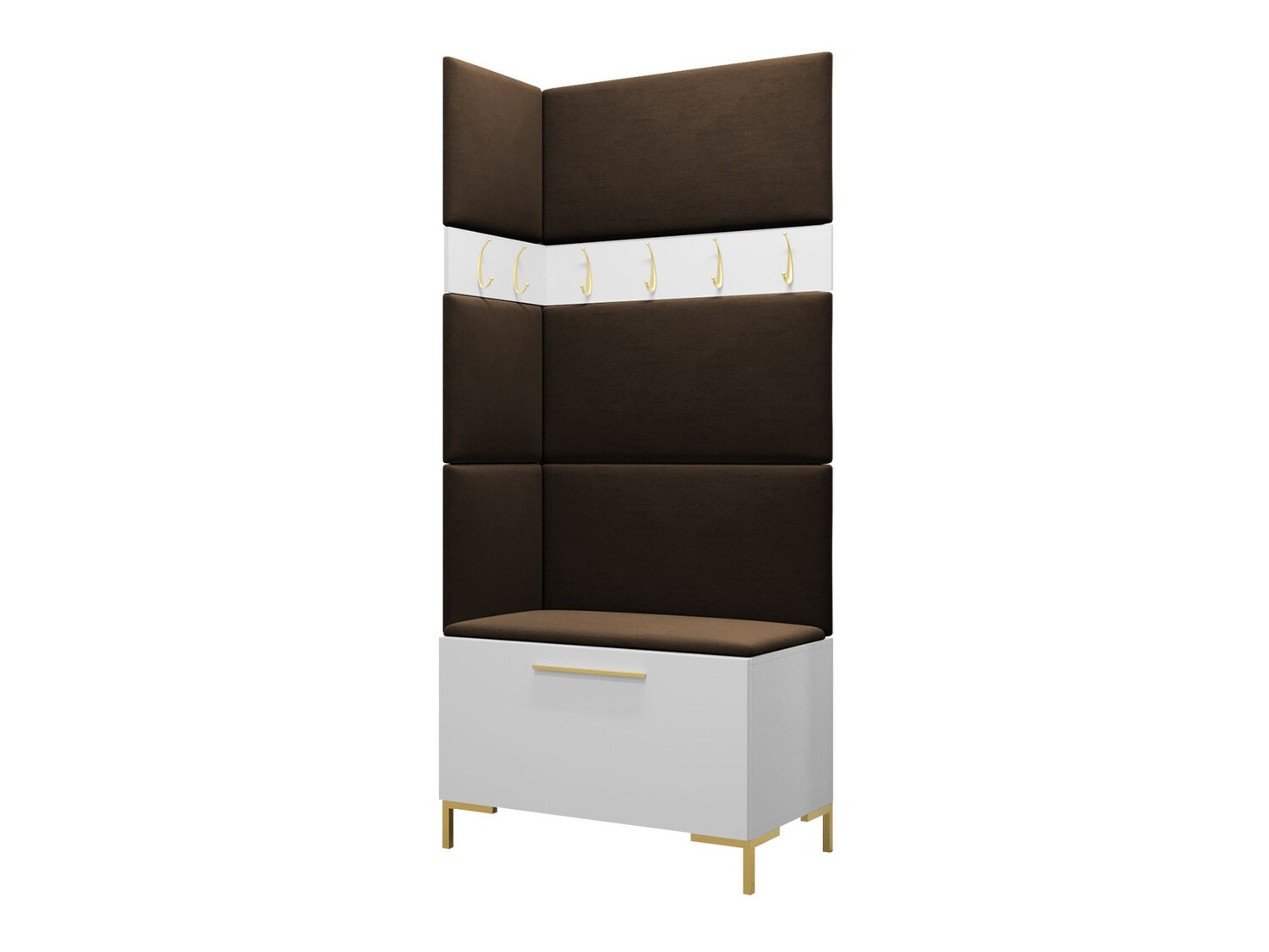 Meuble d'entrée Nomal IV (Blanc)