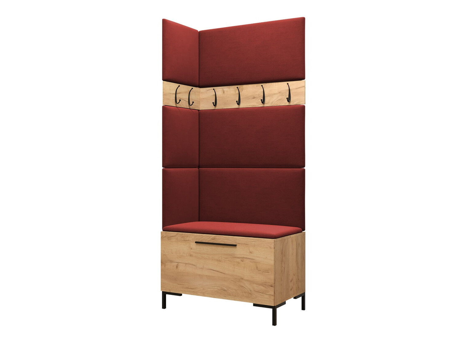 Meuble d'entrée Tivsoa 103 (Craft chêne)