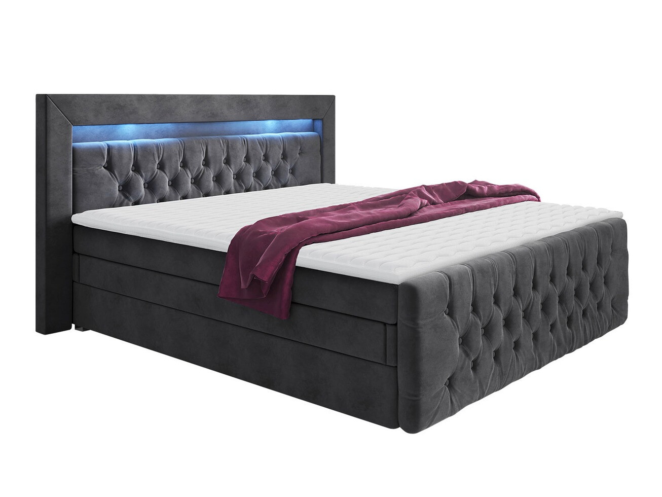 Lit boxspring Aura IV