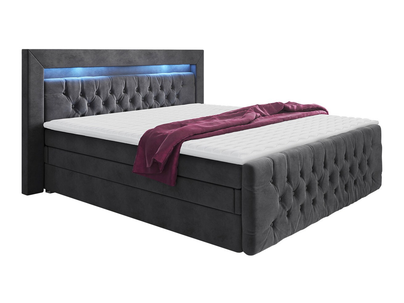 Lit boxspring Aura IV
