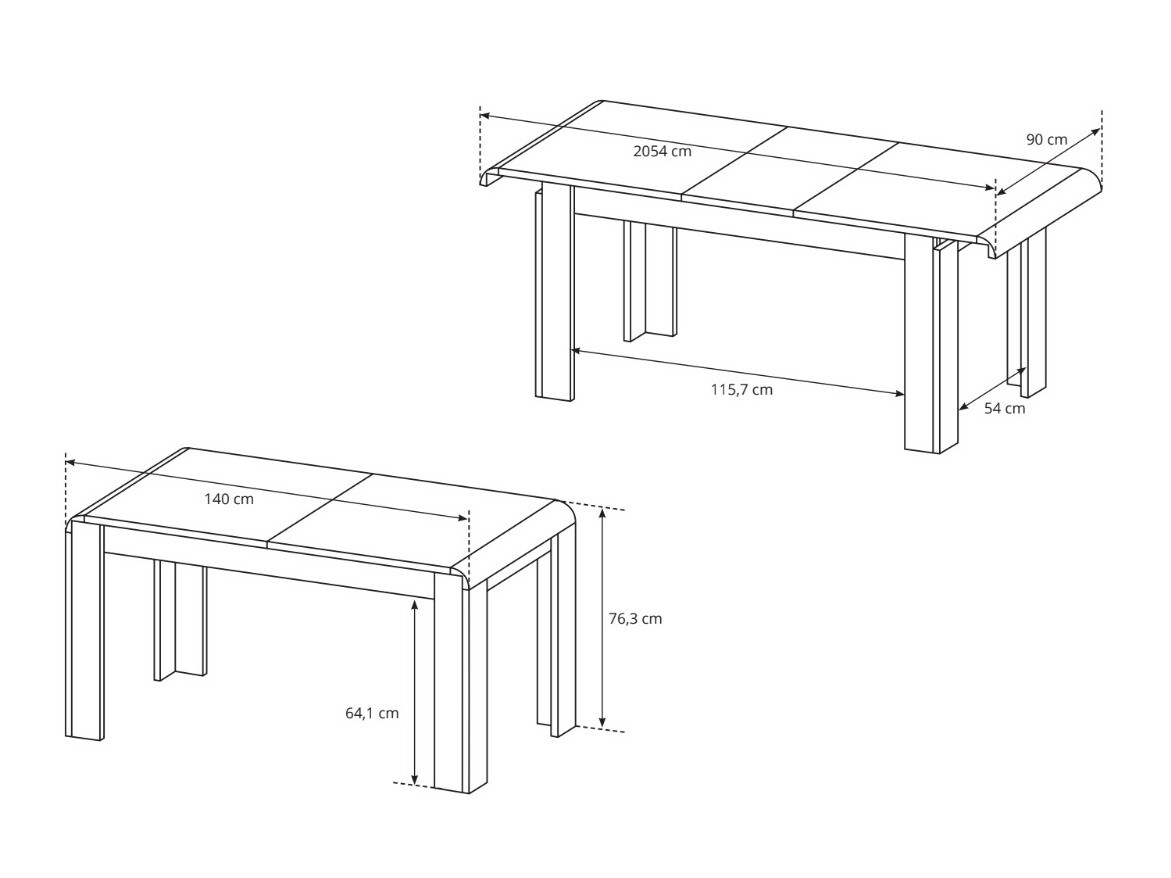 Table Evarleve 109