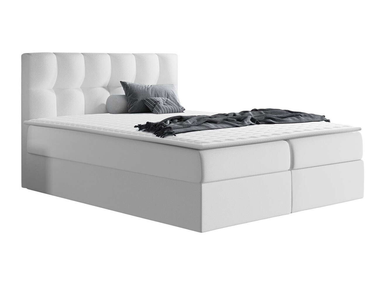 Lit boxspring Baltimore 128 (Soft 017)