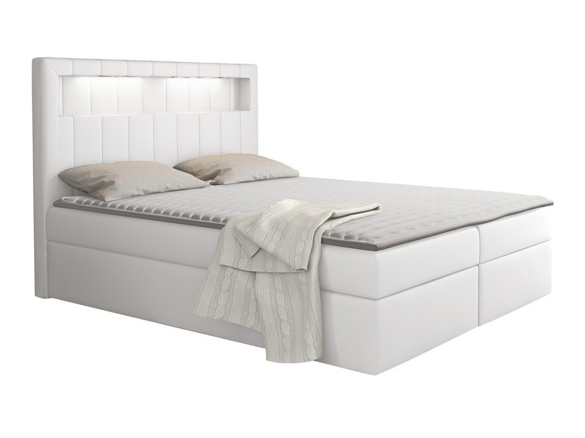 Lit boxspring Baltimore 131 (Soft 017)