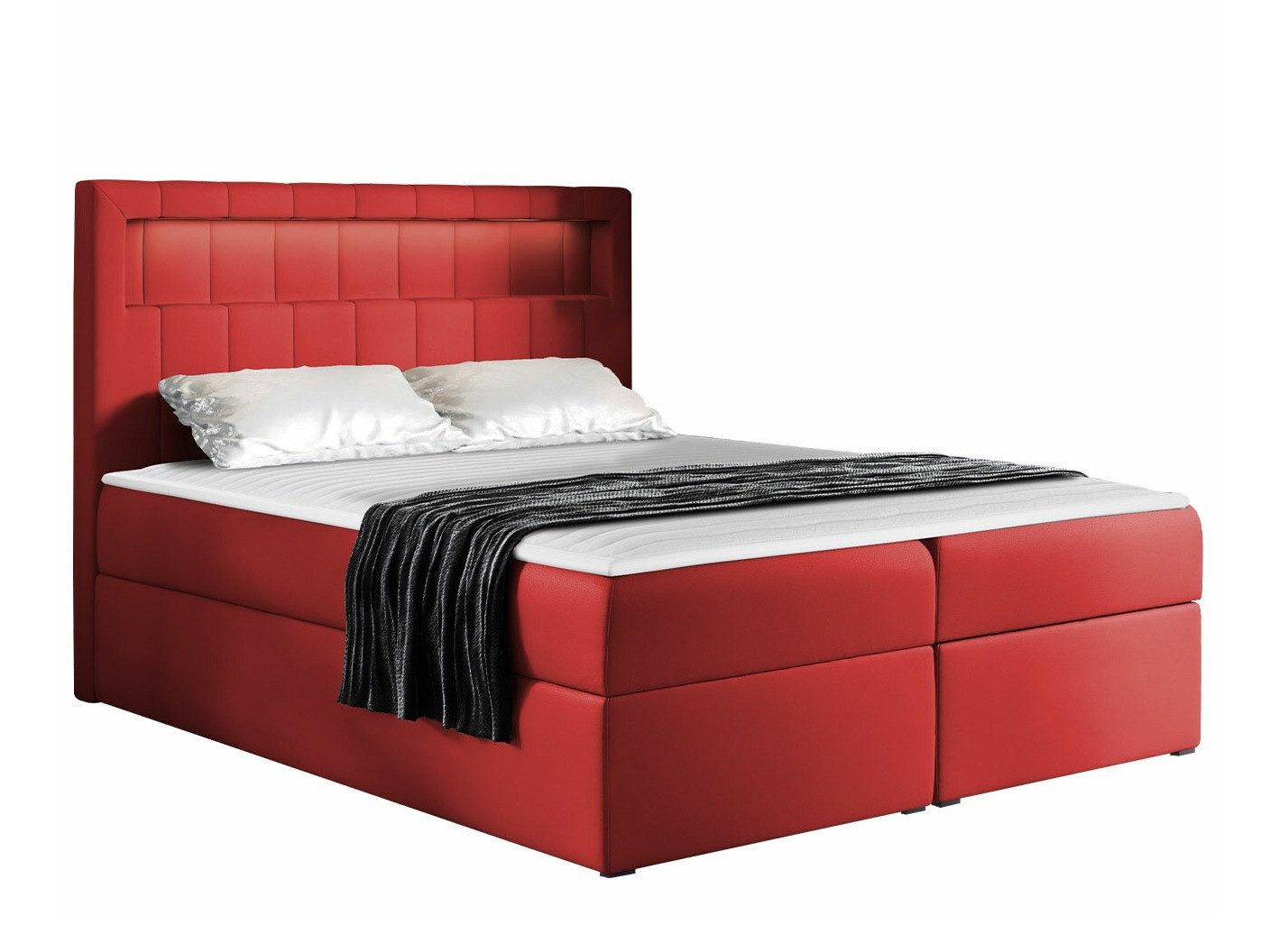 Lit boxspring Baltimore 131 (Soft 010)
