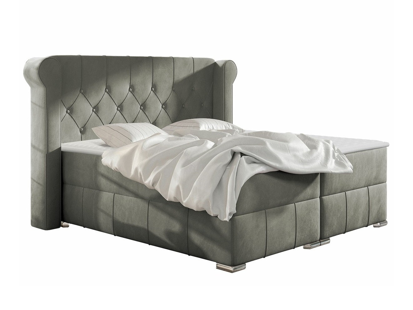 Lit boxspring Baltimore 132 (Magic Velvet 2217)