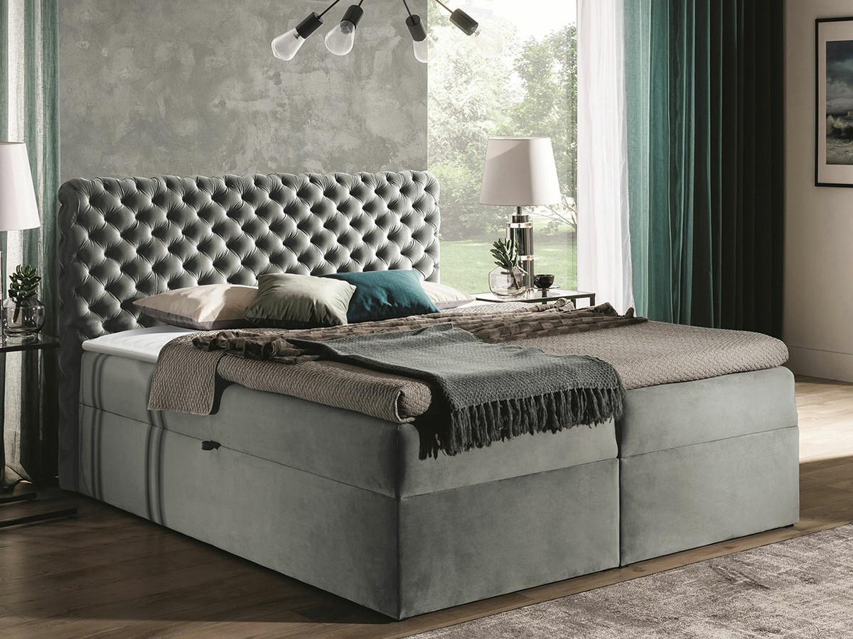 Lit boxspring Baltimore 148 (Magic Velvet 2217)