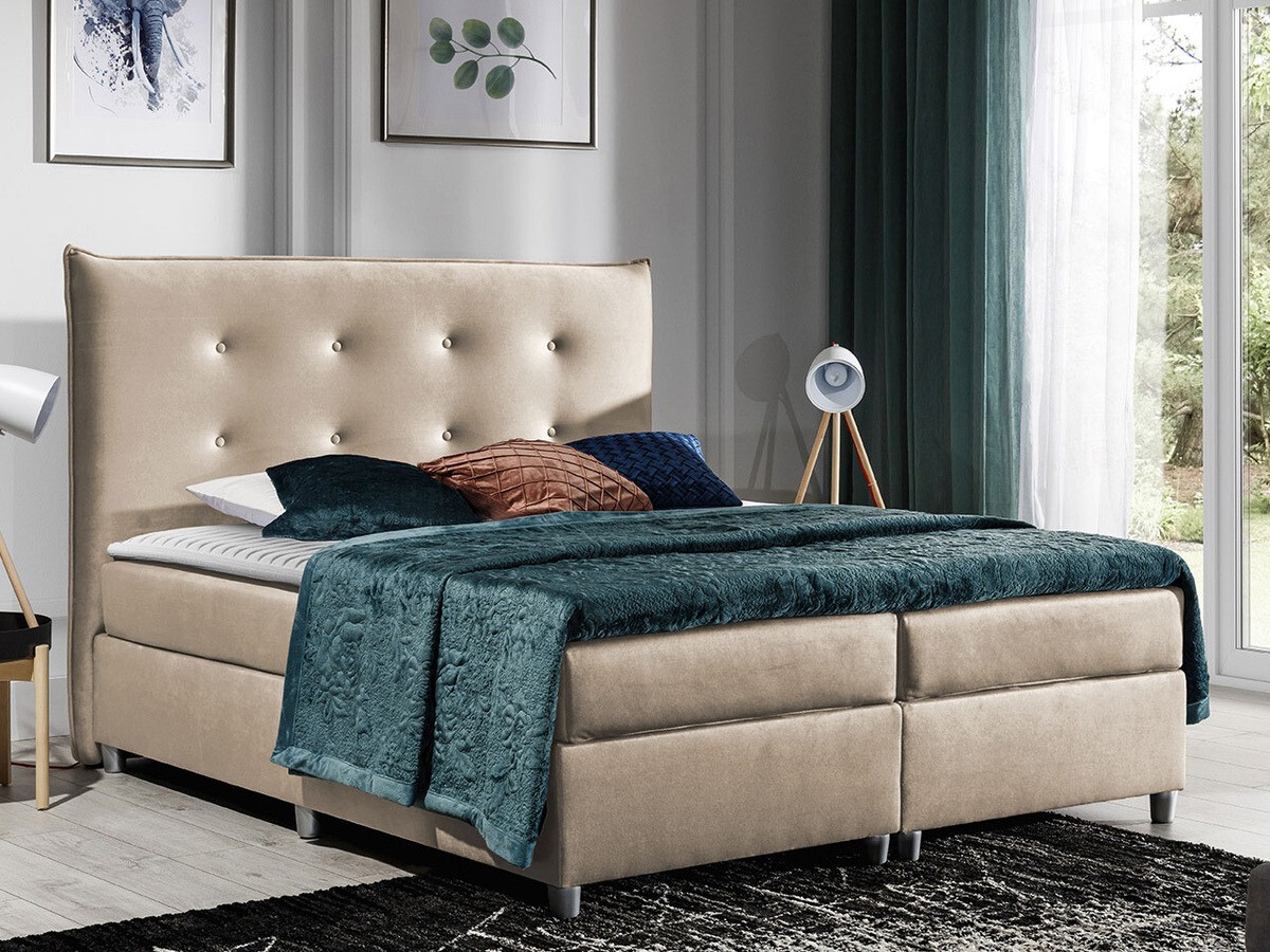 Lit boxspring Baltimore 151 (Uttario Velvet 2979)