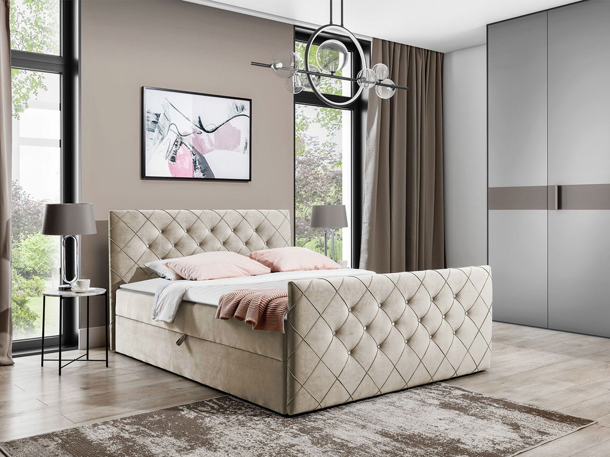 Lit boxspring Carmen (Amor Velvet 4303)