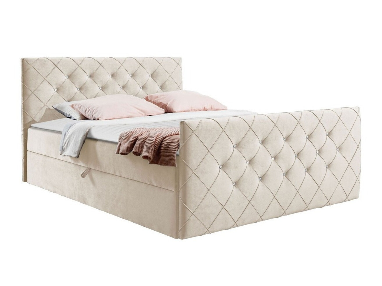 Lit boxspring Carmen (Amor Velvet 4304)