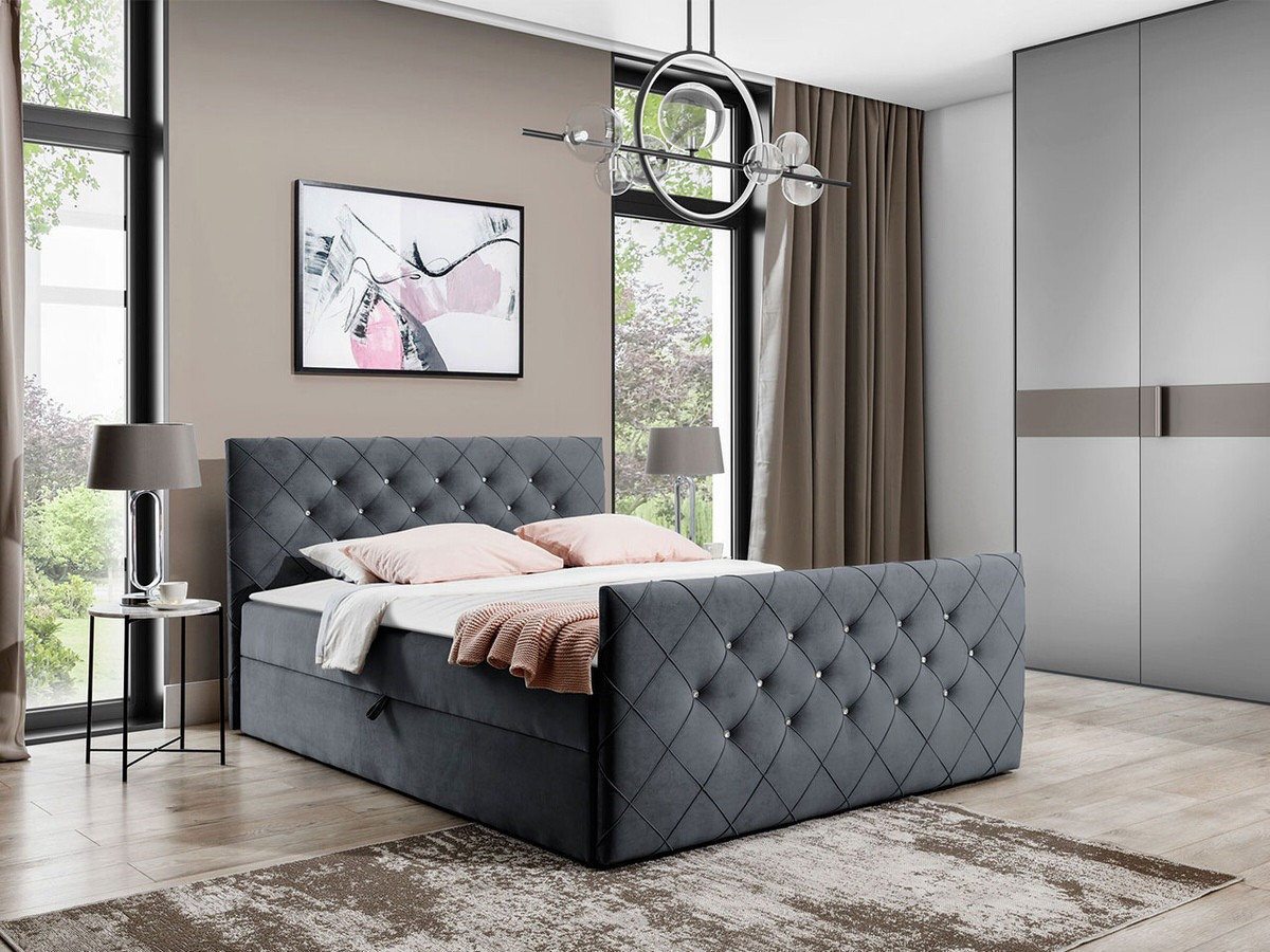 Lit boxspring Carmen (Amor Velvet 4321)