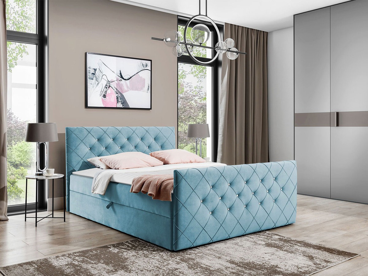 Lit boxspring Carmen (Magic Velvet 2260)