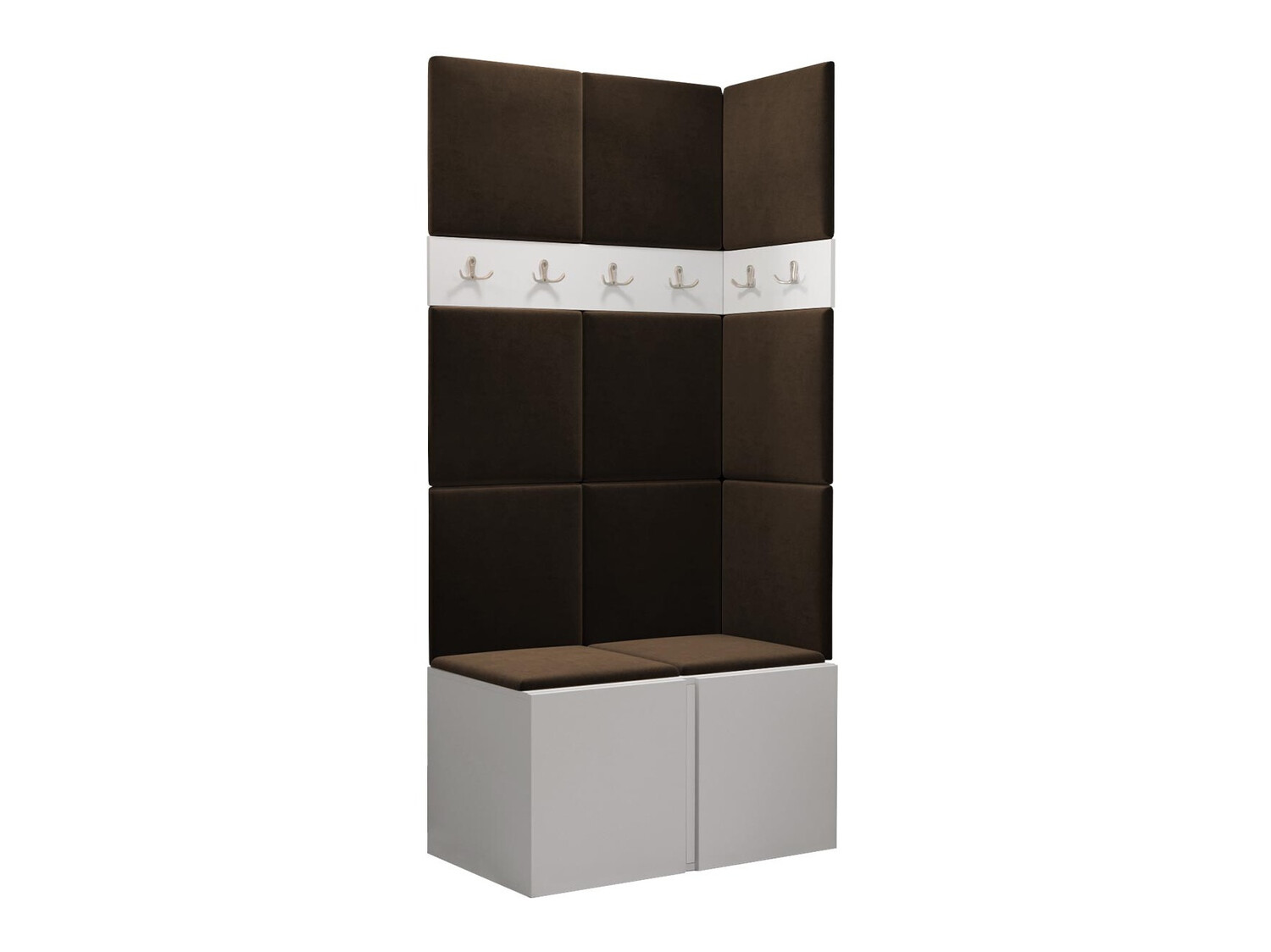 Meuble d'entrée Pinis I (Blanc)