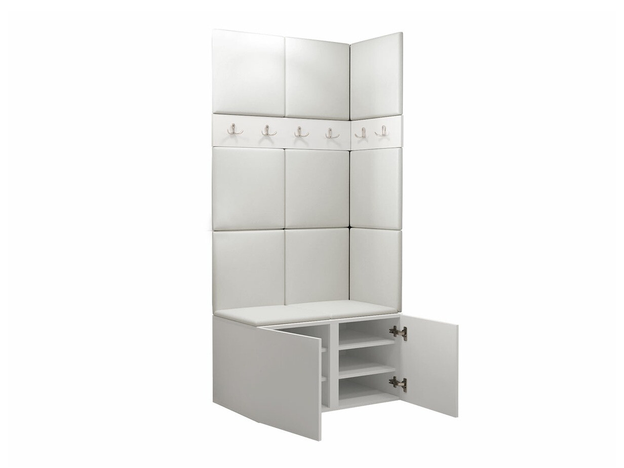 Meuble d'entrée Pinis I (Blanc)