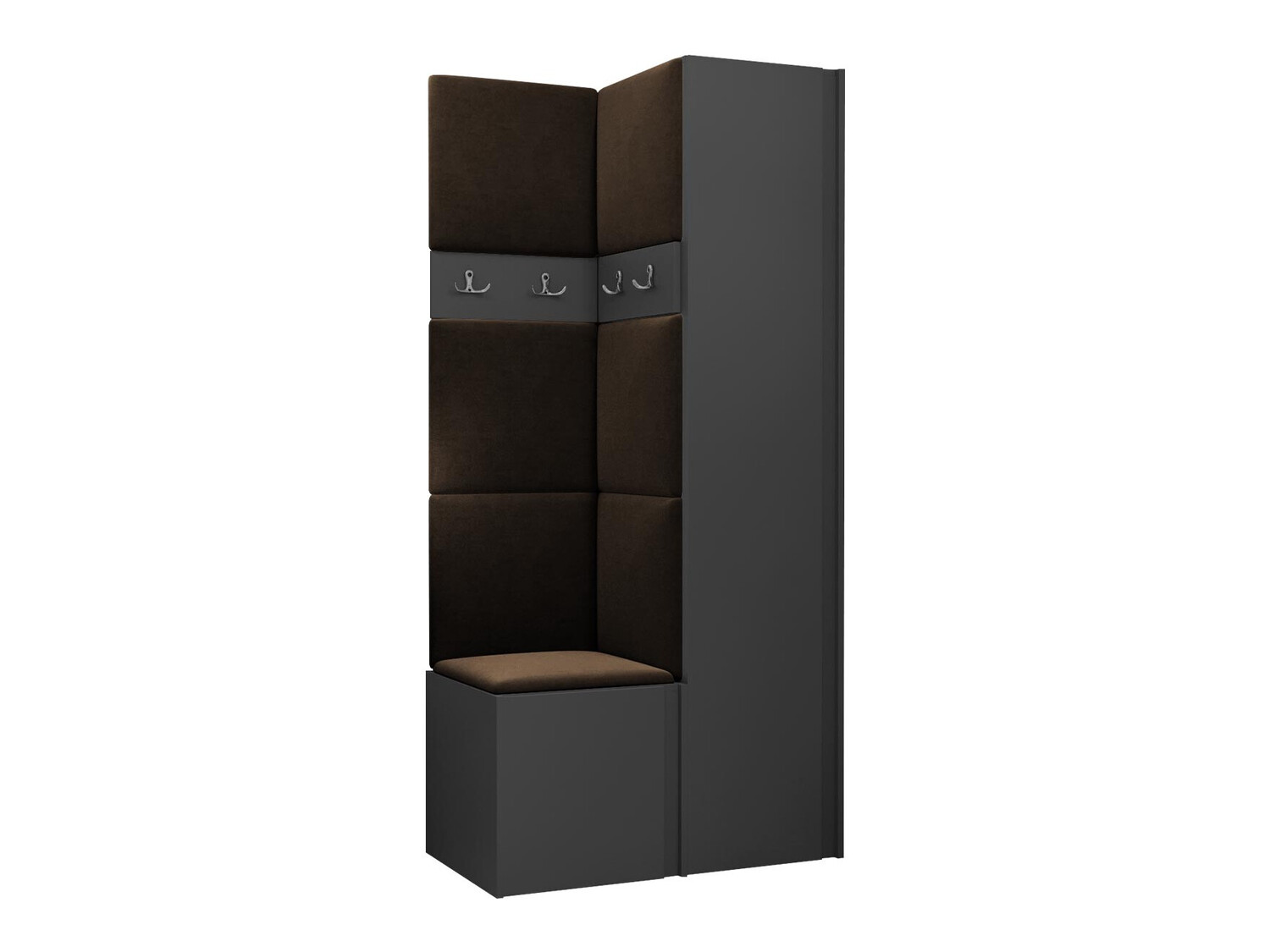 Meuble d'entrée Pinis XXIV (Graphite)