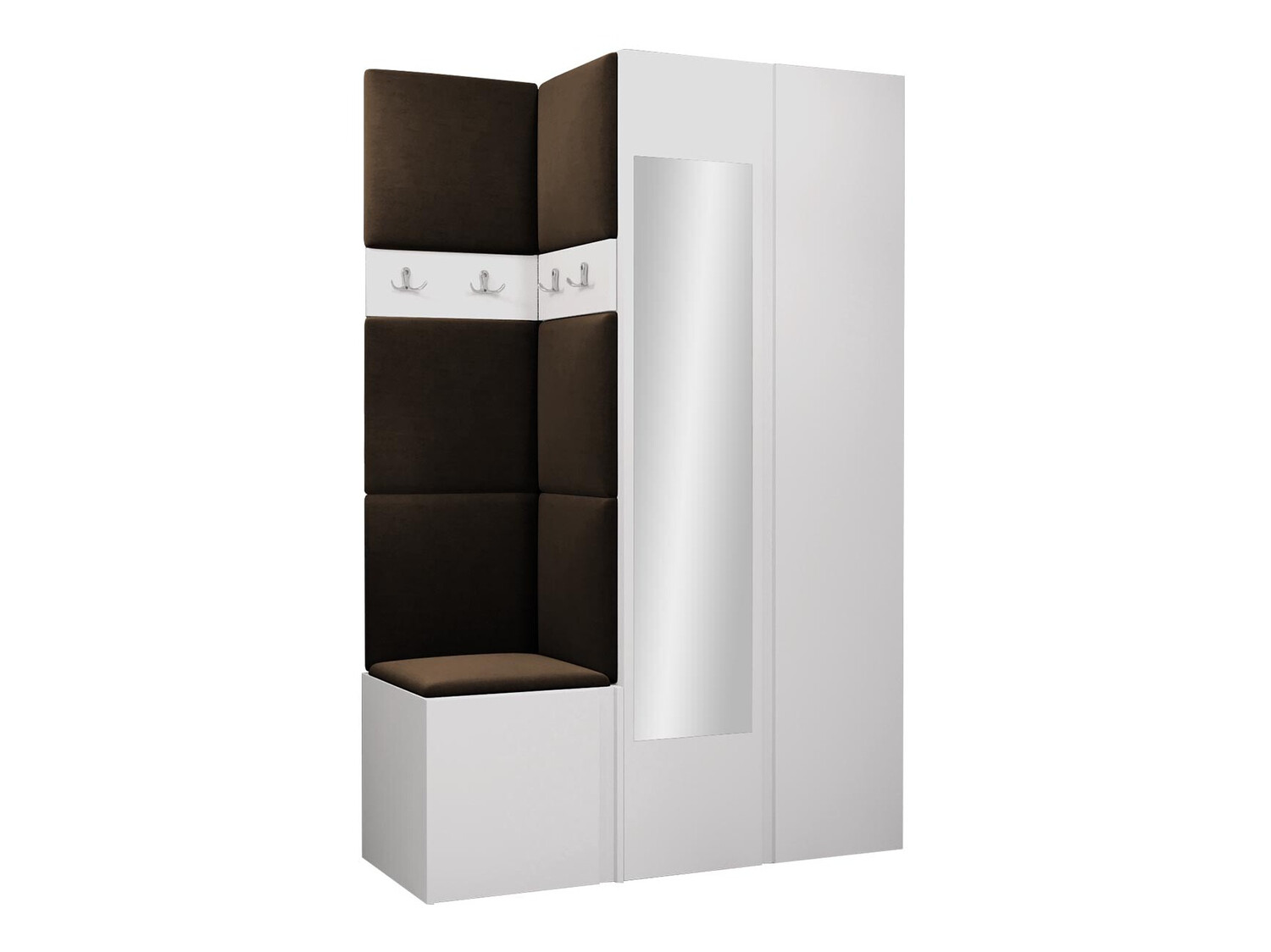 Meuble d'entrée Pinis XXVI (Blanc)